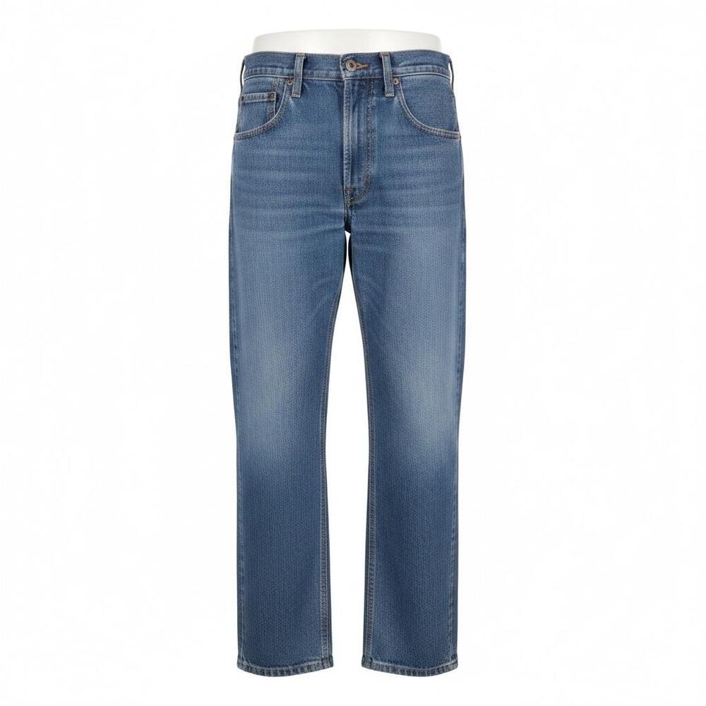 Levis Western Fit Jeans Mens 31x26 Blue Denim Medium Wash Classic Straight Leg